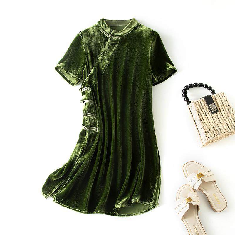 国风2025秋季别致斜襟系扣花边衬衫新中式高端桑蚕丝上衣女洋气