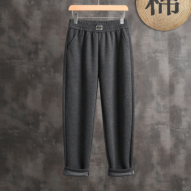 中老年洋气显瘦50多岁妈妈裤子