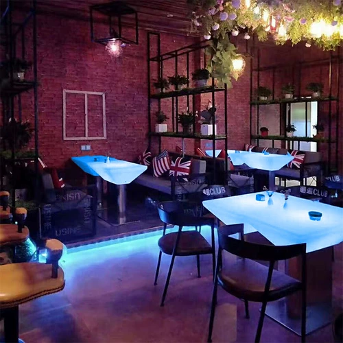 KTV Camellia Light Light Delive Delive Outdoor Cafe Bar Bar Wine Lable и стул Музыкальный батон