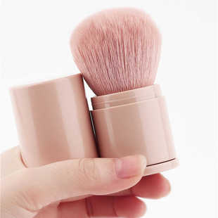唯品会散粉刷定妆软毛单支装便携大号腮红刷有盖可伸缩彩妆刷工具
