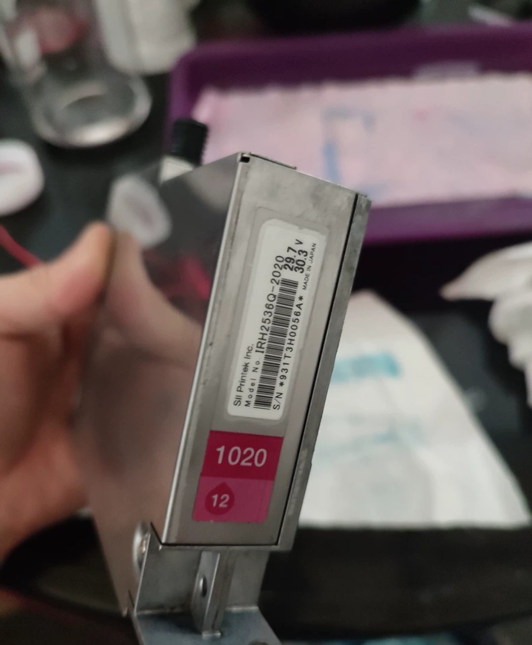 拆机Seiko精工SPT1020 12PL 35PL UV平板机喷绘机 拆机喷头原装
