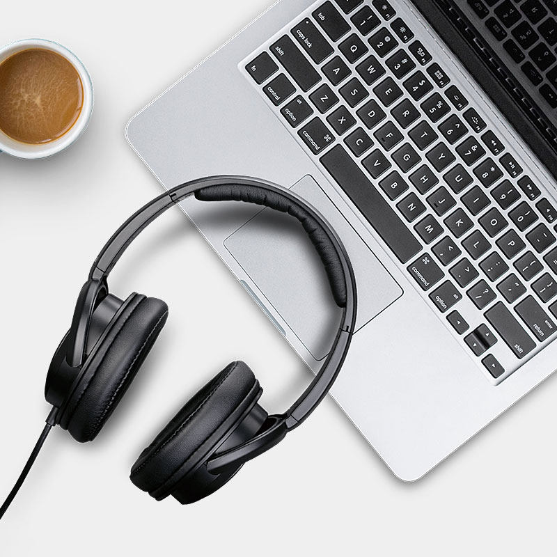 得胜 TS-450全包耳动圈式立体声监听耳机声卡电脑直播头戴式HIFI