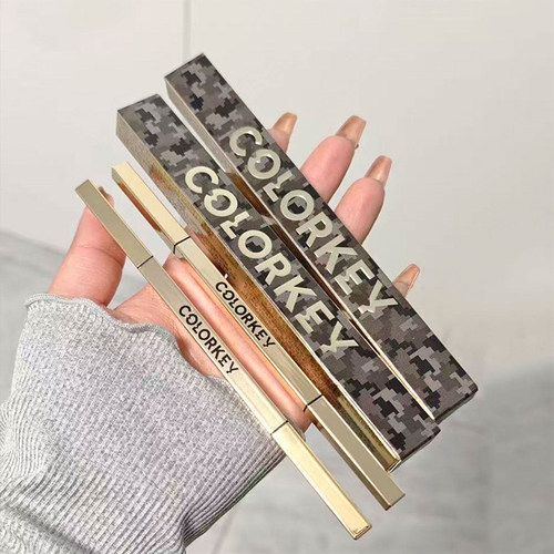 colorkey珂拉琪小金筷眉笔三角防水防汗女学生易上手不易脱色