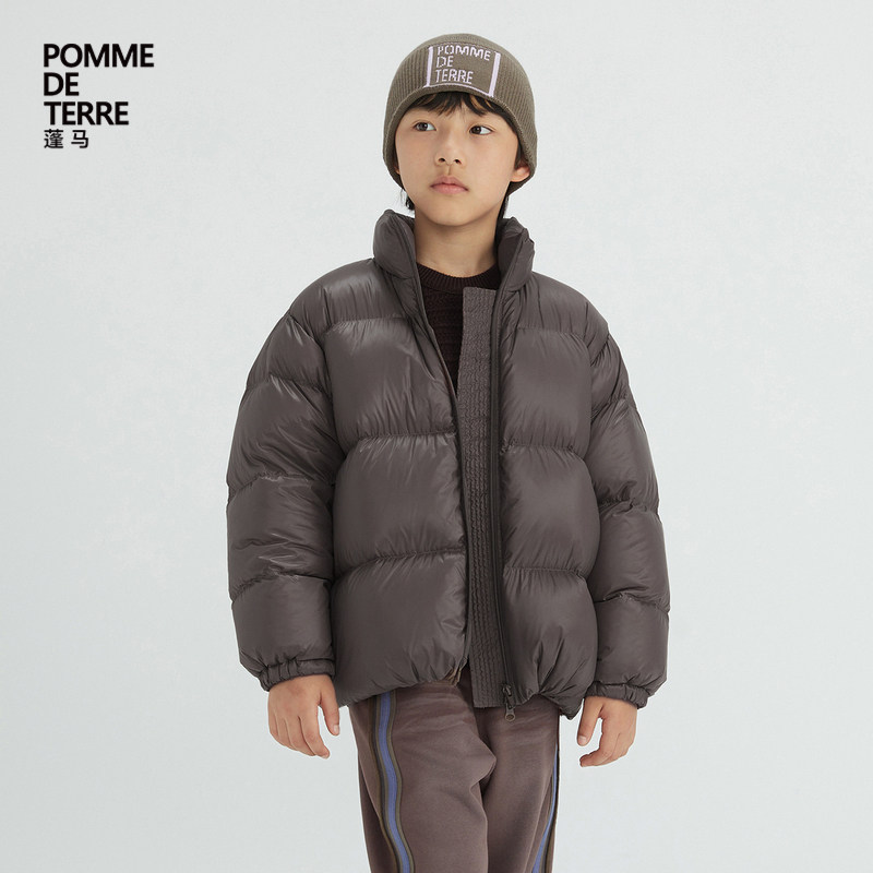 pomme羽绒服短款江南布衣大童