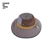 蓬马大童帽子渔夫帽舒适弹力尼龙面料春装 男女儿童pomme terre