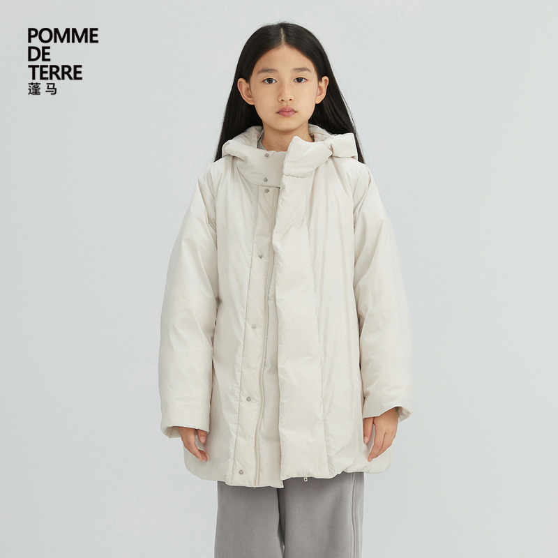 pomme羽绒服长款江南布衣大童