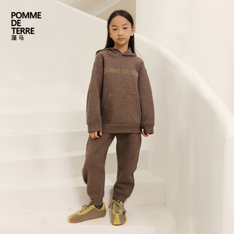 蓬马大童上下装组合套装