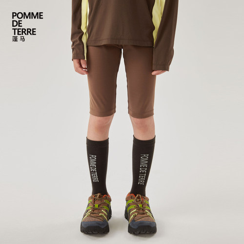 双面布运动紧身裤pomme蓬马