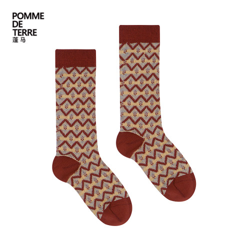 pomme蓬马中筒袜儿童袜子