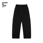 蓬马大童长裤 terre 子纯色宽松棉质毛圈布秋装 男女儿童pomme