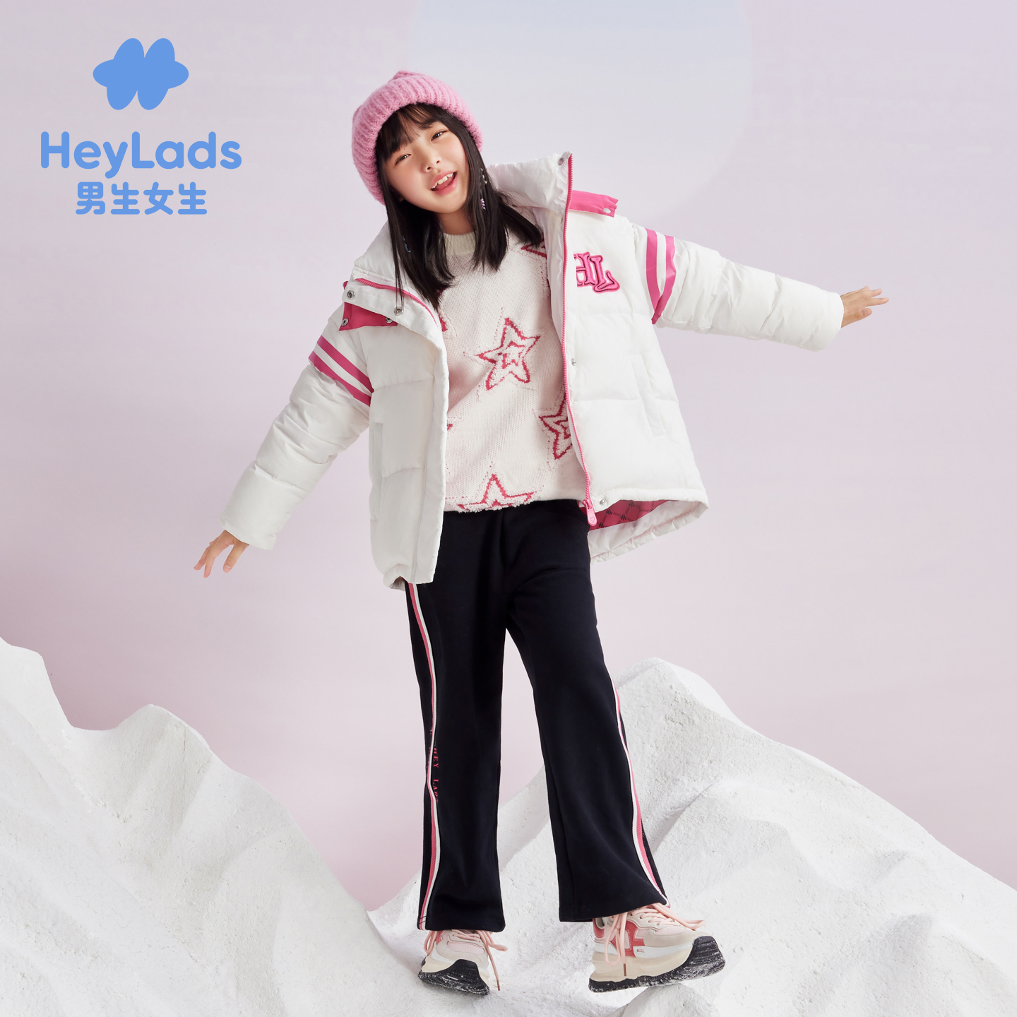 男生女生女大童羽绒服NCYAJ43577A