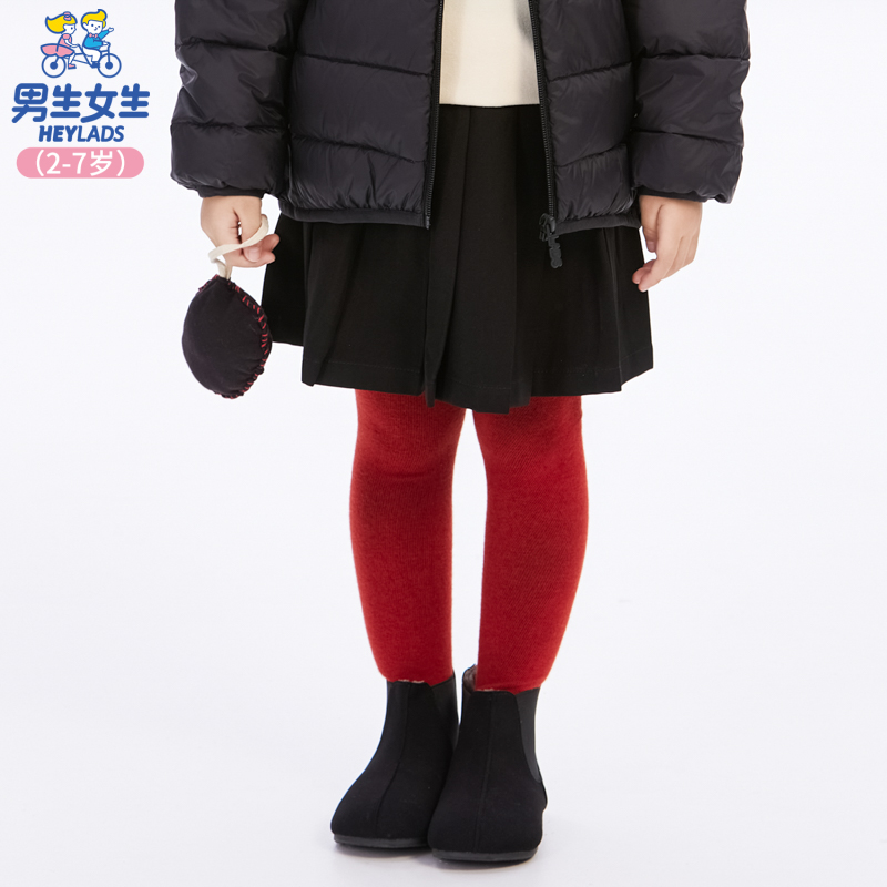 男生女生童装女童半身裙运动百褶短裙防走光儿童百搭裙中小童春秋