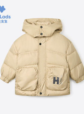 男生女生男小童简约连帽保暖又实穿羽绒服NCYAJ43178A