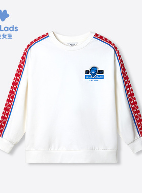 男生女生男大童宽松舒适版型卫衣NJNCJ33038A