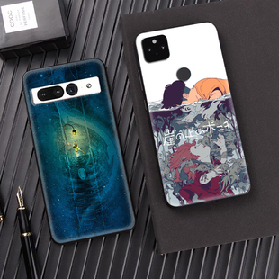 适用于谷歌pixel7A手机壳动漫Googlepixel8保护套定制pixel6日系5XL卡通防摔4A 5g硅胶简约新款