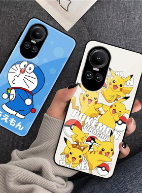 适用于OPPOReno10 5G国际版手机壳Reno10Pro防摔耐脏透明软壳海外CPH2531保护壳CPH2525保护套卡通日系