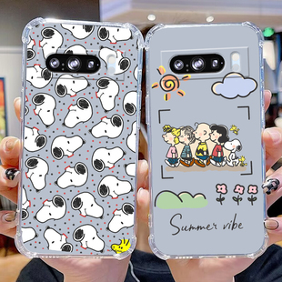 四角防摔手机壳适用谷歌PIXEL8Pro外壳Google pixel7a保护套创意硅胶防摔PIXEL6软壳phone case