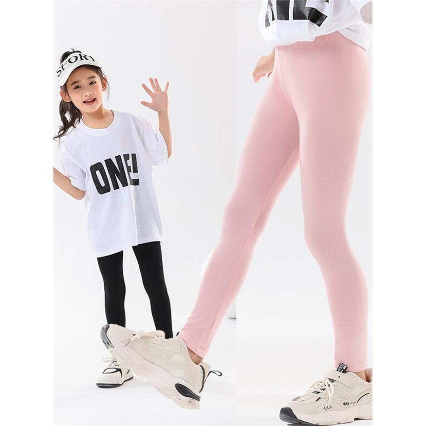 女童打底裤夏季薄款莫代