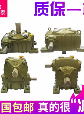 WPA40WPS50WPO60WPX70型减速机80立式100蜗轮蜗杆变速齿轮箱卧式