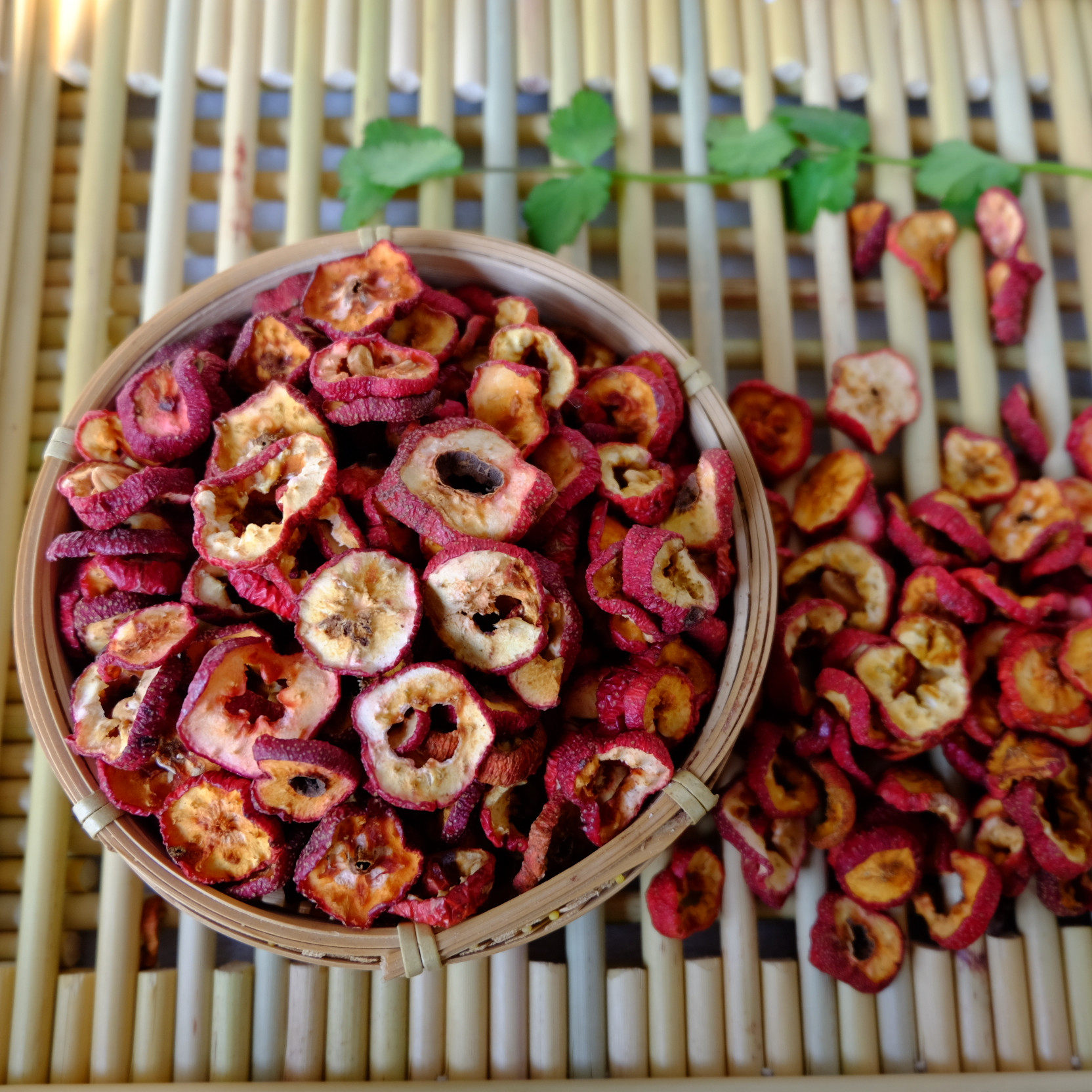 北京农家空心山楂片无添加零食手工无核山楂干泡水特级泡茶片原味