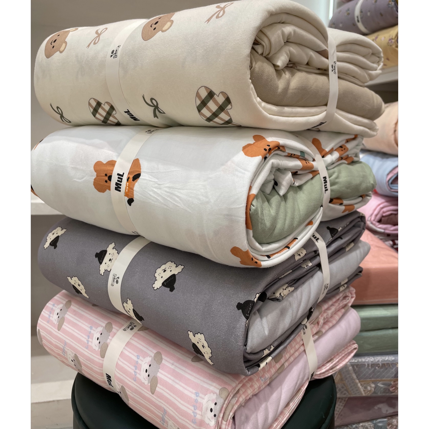 实体款┃超柔A类纯棉针织棉四件套 ins卡通儿童天竺棉床品三件套