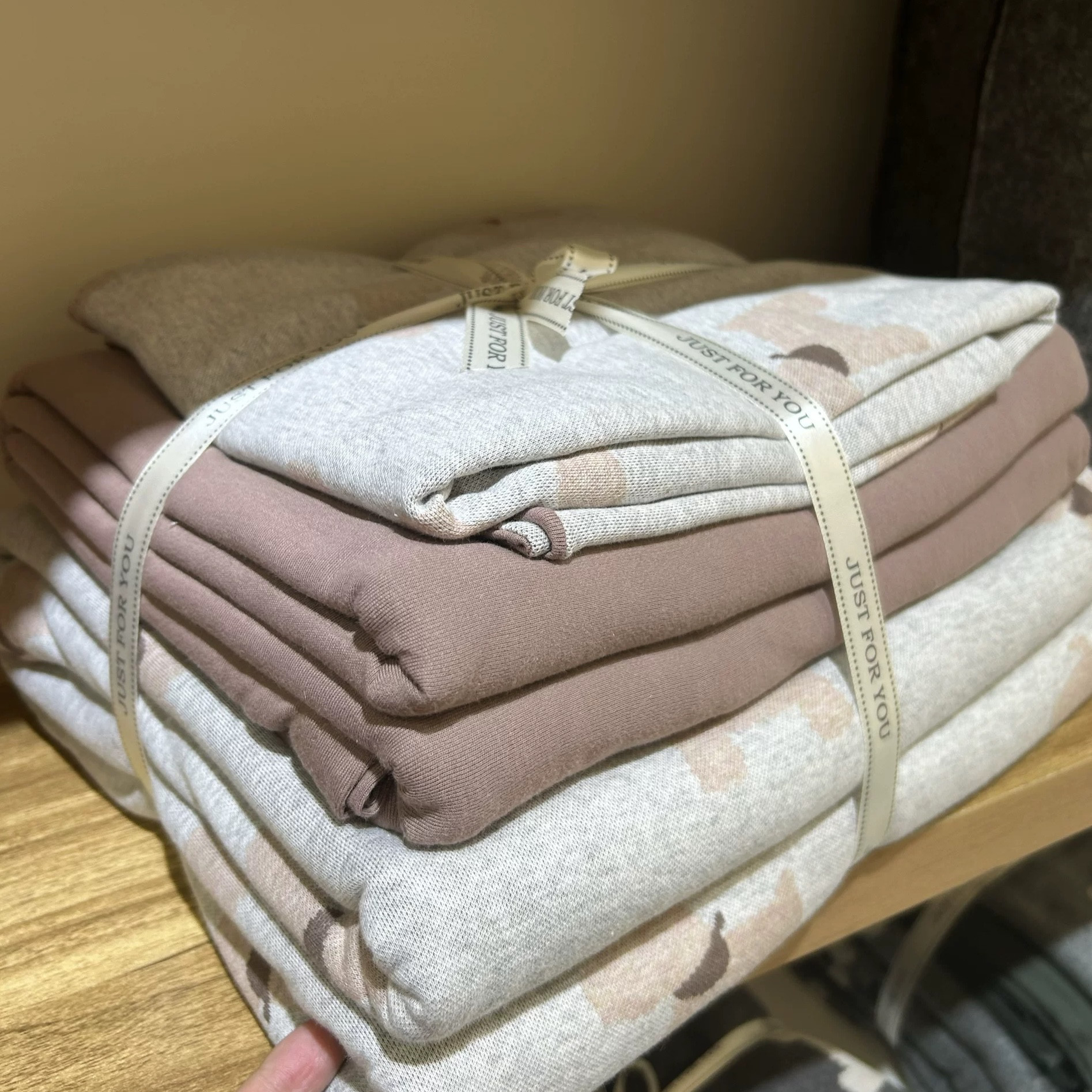 实体同款┃高克重针织棉4四件套 ins风超柔裸睡天竺棉床品 四季款