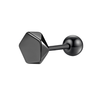 纯银耳钉男2024年新款潮单只耳饰女潮流个性男款养耳洞螺旋耳环男