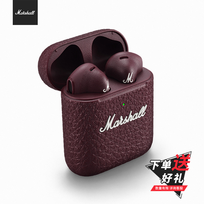 马歇尔 MARSHALL MINOR III 3代蓝牙耳机 真无线重低音耳机
