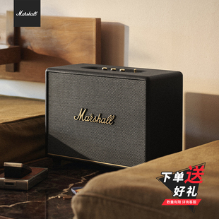 III 马歇尔 WOBURN 家用智能音响 MARSHALL 3代摇滚复古蓝牙音箱