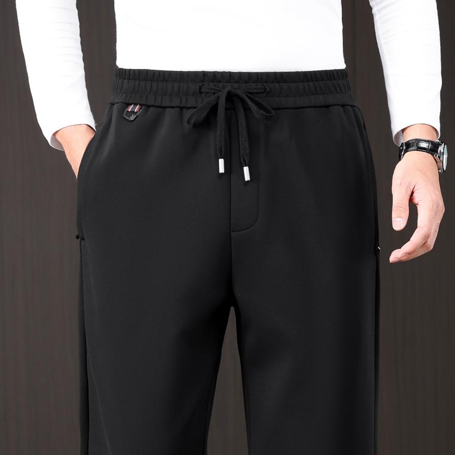 秋冬款运动裤男款加绒爸爸裤