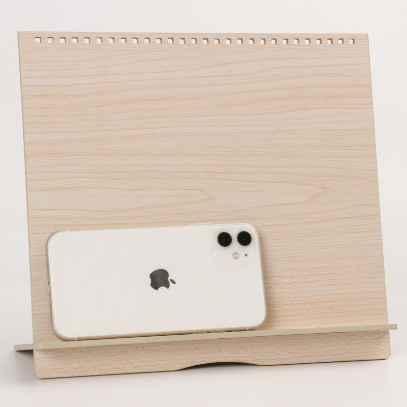 台历架日历木架月历底座木艺底托专版印刷制作多功能台历木板定制支持