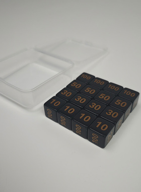 PTCG伤害指示物宝可梦卡片比赛专用骰子币神奇宝贝周边桌游道具