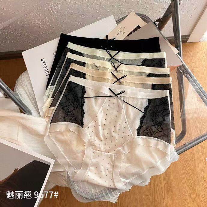 甜芭蕾风内裤女蕾丝少女