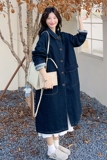 【现货】森女系长款牛仔外套102-811-P170-K238，女装风衣，浙宝102（原188）