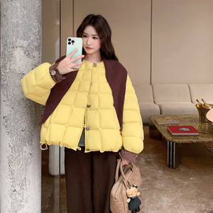 【现货】新款黄色90绒羽绒服102-957-P330-K488图片