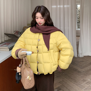 【现货】新款黄色90绒羽绒服102-957-P330-K488图片