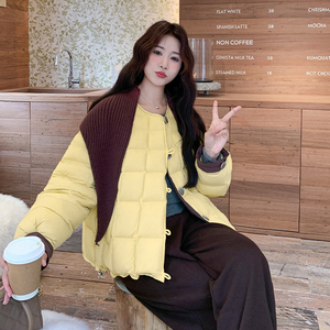 【现货】新款黄色90绒羽绒服102-957-P330-K488图片