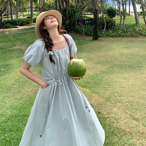 【现货】蓝色连衣裙102-612-P125-K178,女装连衣裙,浙宝102（原188）