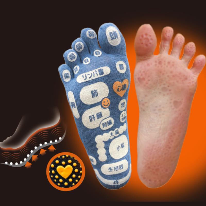 按摩袜MIKASA日本进口刺激足底