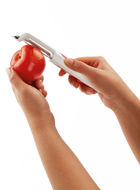 瑞士Zyliss可旋转蔬果削皮刀蔬菜水果去皮刀西红柿猕猴桃软皮刮皮