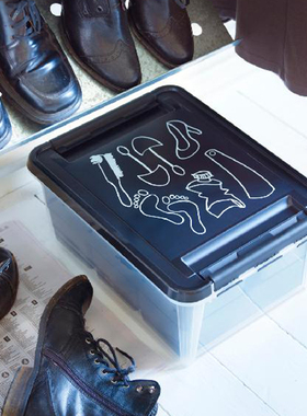 利快分类箱SmartStore瑞典进口8L家用整理收纳擦鞋箱工具针线箱