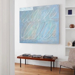 现代极简轻奢大气艺术色彩纹理抽象客厅玄关装 挂画 饰画设计师家装