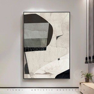 现代简约抽象莫兰迪一整副玄关走廊进门客厅装 饰画艺术大气挂画