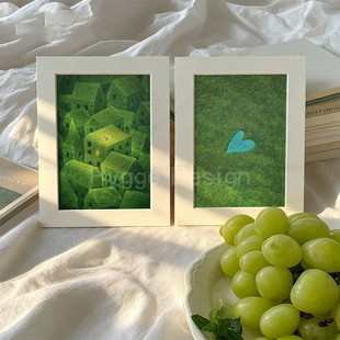 Kim 饰画小清新卧室床头挂画电表箱壁画 Mulgil北欧风治愈系客厅装