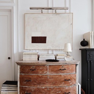 奶油风艺术客厅装 挂画 饰画侘寂风复古民宿酒店高级感日式