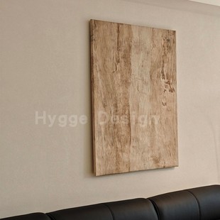 原木风小众艺术感客厅沙发背景墙装饰画侘寂风简约抽象感玄关挂画