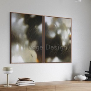 侘寂风艺术感客厅装 饰画北欧风轻奢高级感酒店民宿入户玄关壁挂画