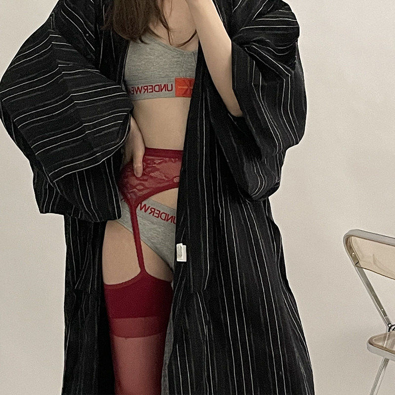 2D吊带红色丝袜红色丝祙女连体长筒纯欲一体黑色妖怪森林性感黑丝