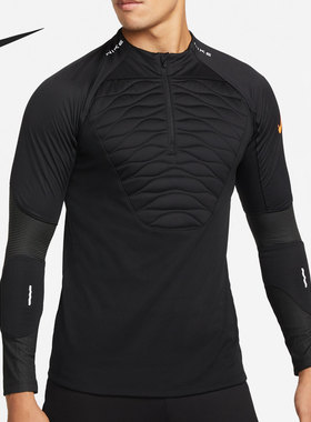 Nike/耐克正品THERMA-FIT 男子足球运动训练上衣DC9157-010