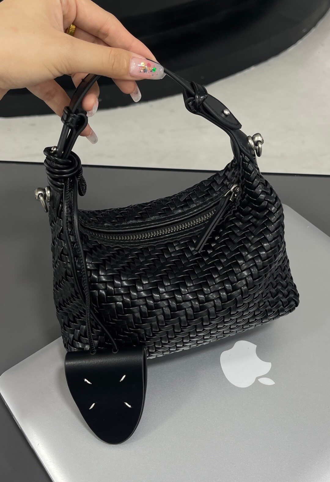 娜飞儿13253新款女包时尚百搭休闲编织枕头包手提包便当包